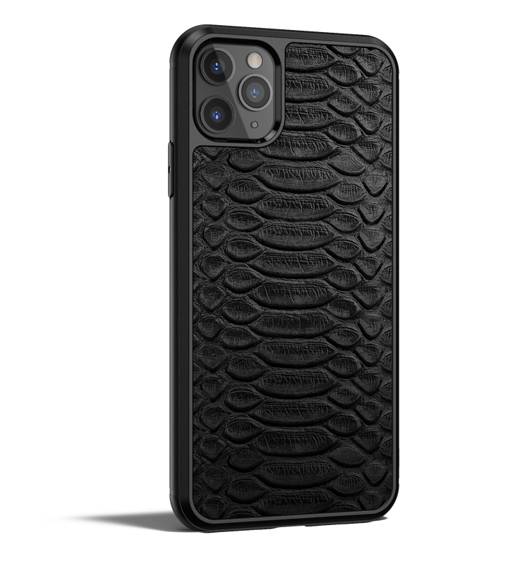 Python Leather iPhone 11 Pro Max Case