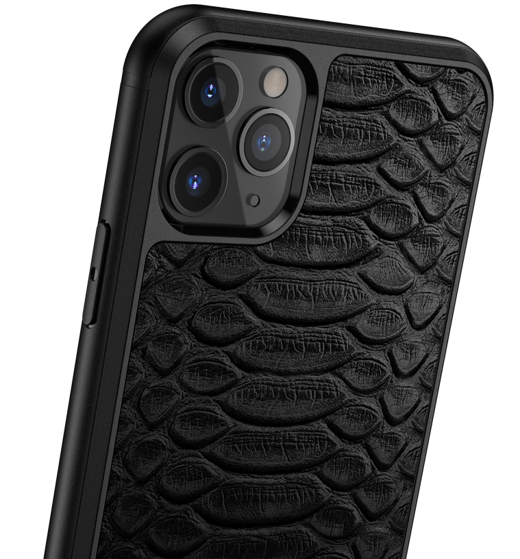 Python Leather iPhone 11 Pro Max Case