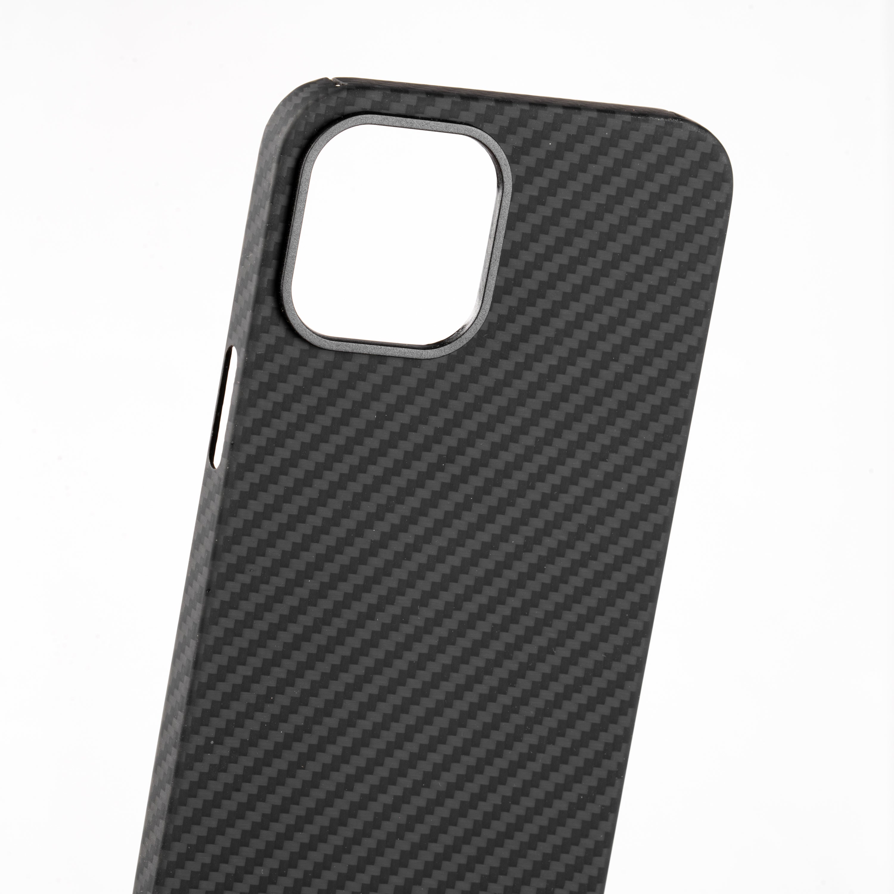 Doupi Ultra Slim Case For IPhone 12 Pro Max (6.7”) – Black Carbon Fiber Look