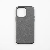 Pebble Leather iPhone 14 Case