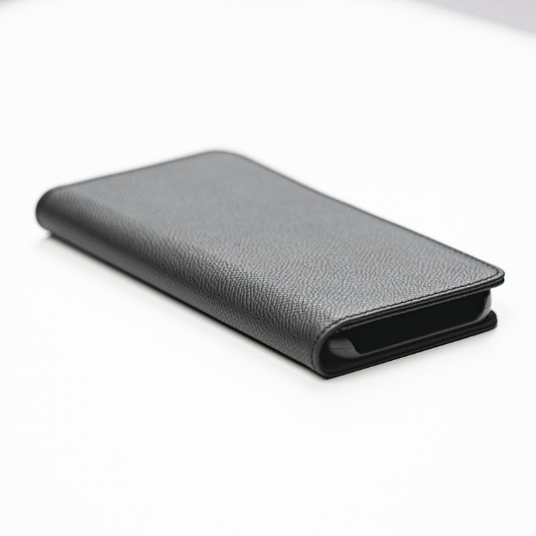 Leather iPhone 15 Case - Folio Wallet