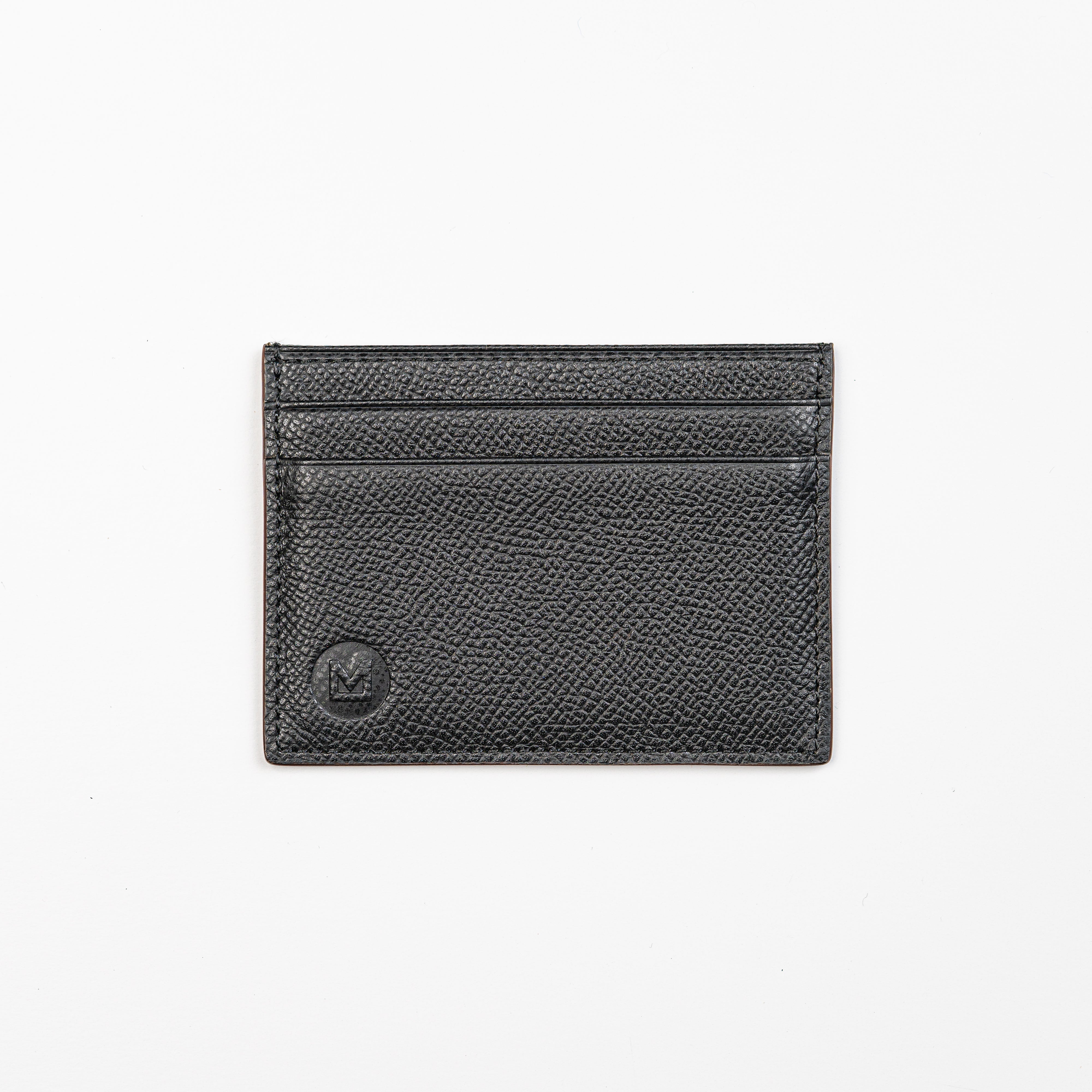 Medium Leather Card Holder Empty