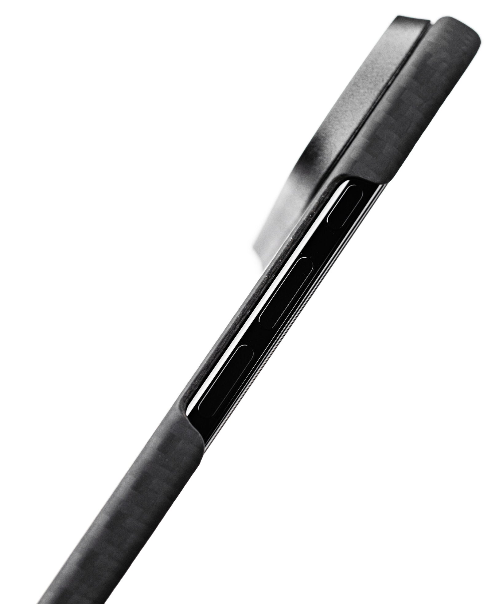 Carbon Fiber iPhone Air Case on a white background
