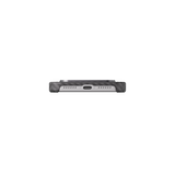 Mason aramid fiber iPhone 18 Pro case in matte black, bottom edge showing the USB-C port and speaker grilles