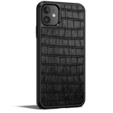 Crocodile Leather iPhone 11 Case