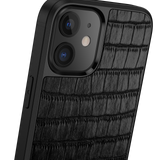 Crocodile Leather iPhone 12 Case