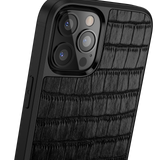Crocodile Leather iPhone 12 Pro Max Case