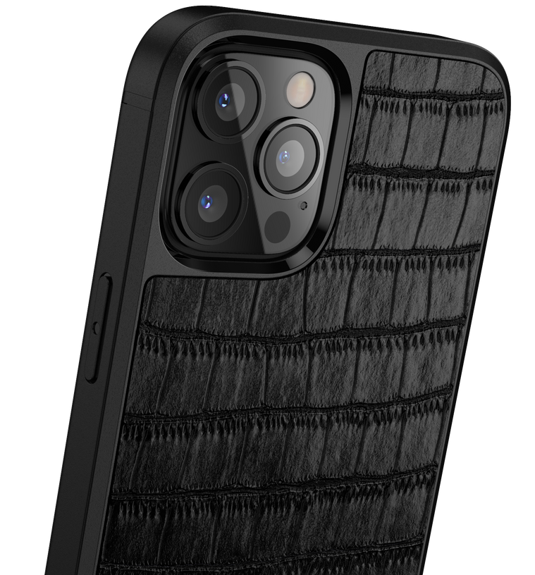 Crocodile Leather iPhone 12 Pro Max Case