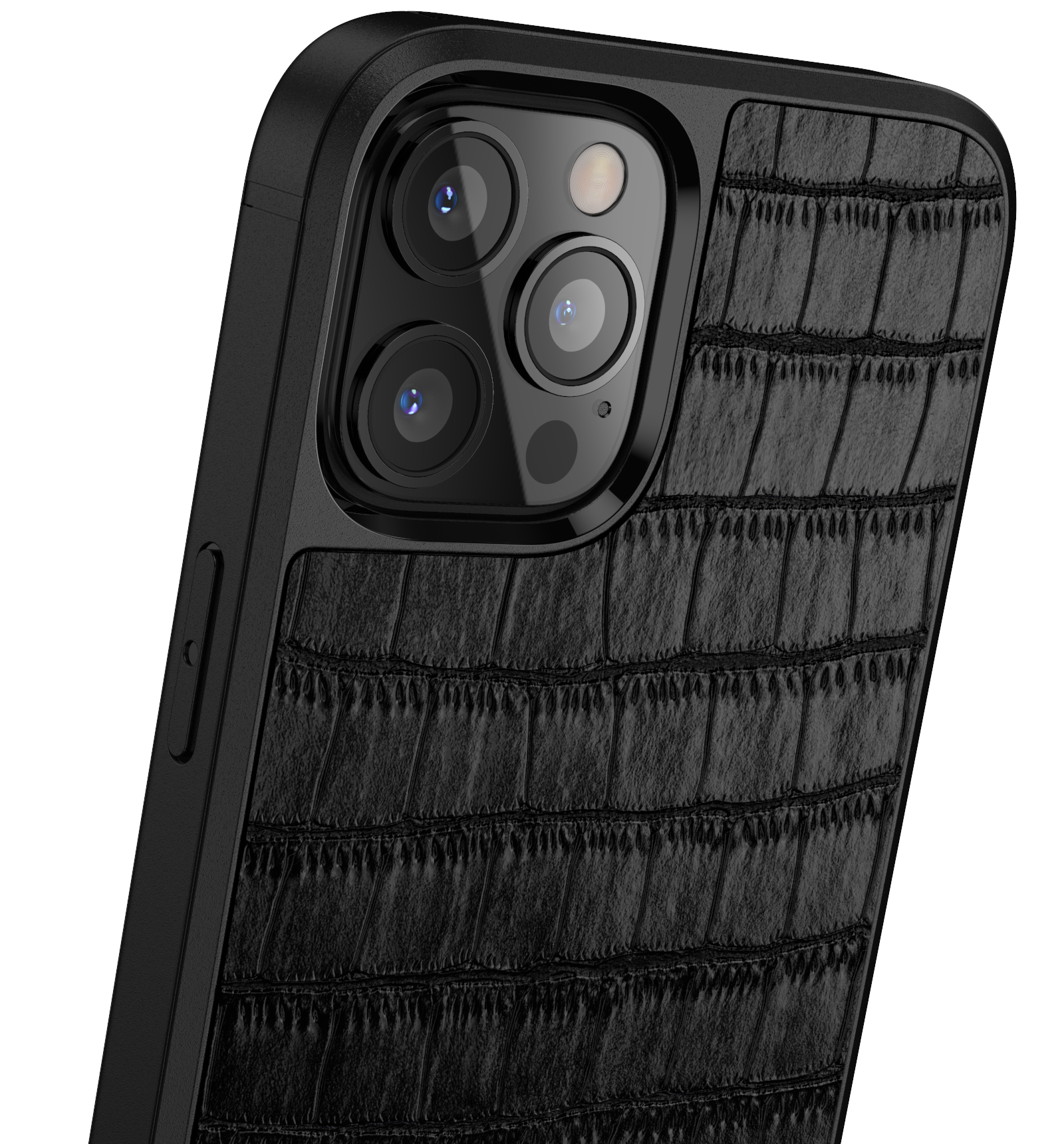 Crocodile Leather iPhone 13 Pro Case – Mason