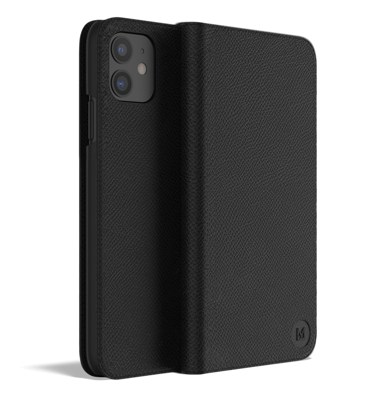 Leather iPhone 11 Case - Folio Wallet