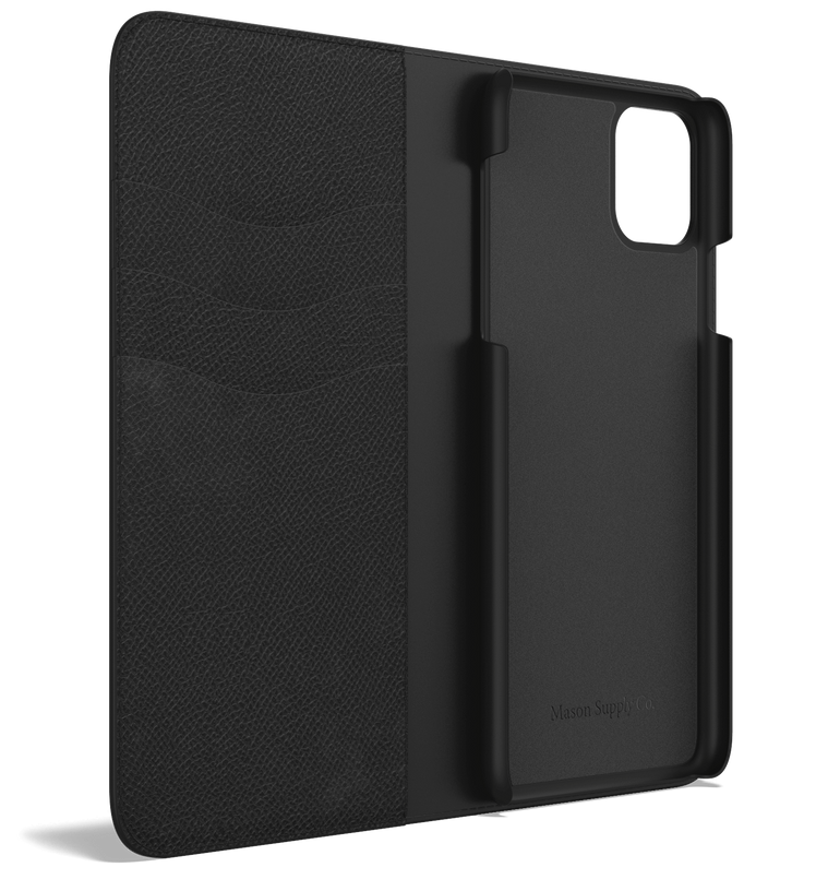 Leather iPhone 12 Pro Max Case - Folio Wallet