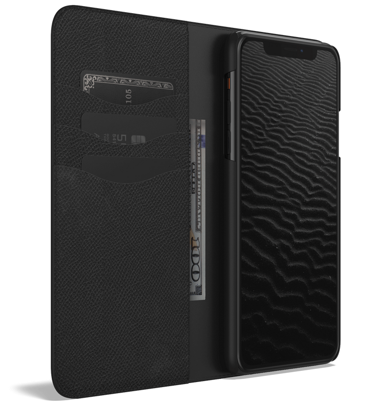 Leather iPhone 11 Pro Max Case - Folio Wallet