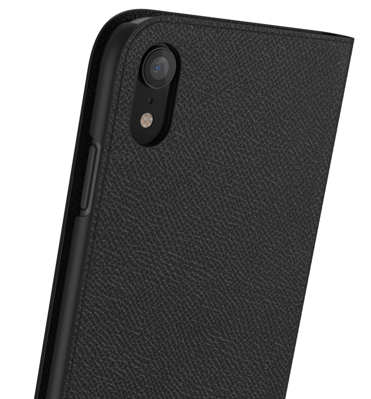 Leather iPhone Xr Case - Folio Wallet