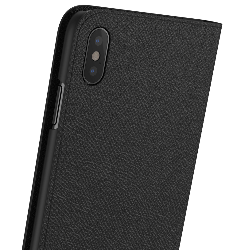 Leather iPhone Xs Max Case - Folio Wallet