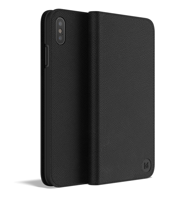 Leather iPhone Xs Max Case - Folio Wallet