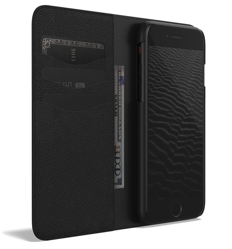 Leather iPhone 8 Case - Folio Wallet